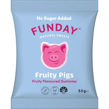 Funday Fruity Pigs Gummies 50g