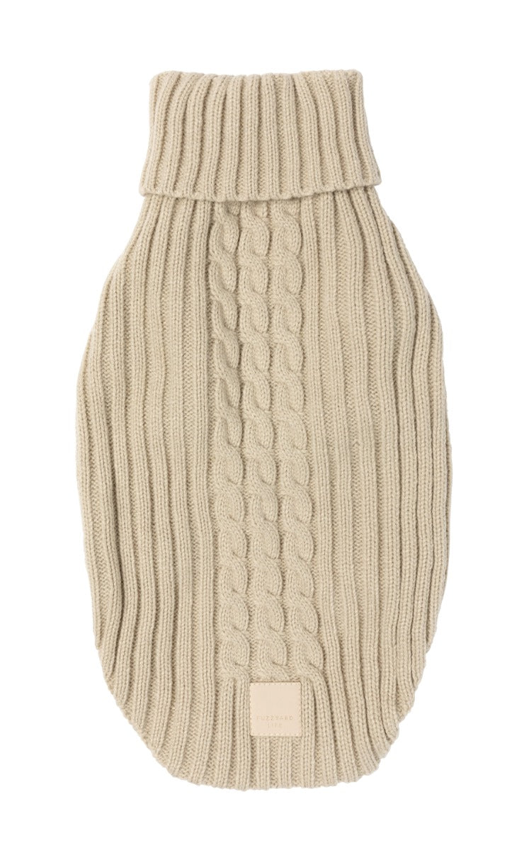 FuzzYard Life Knitted Sweater, Sandstone