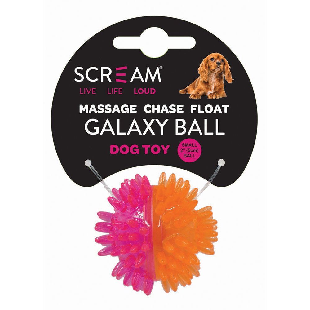 GALAXY BALL PINK ORANGE SMALL