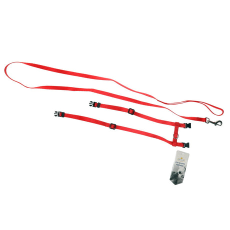 HARNESS & LEAD RED