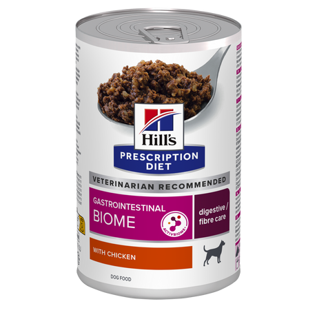 Hill's Prescription Diet Gastrointestinal Biome Digestive/Fibre Care Canned Dog Food 370g