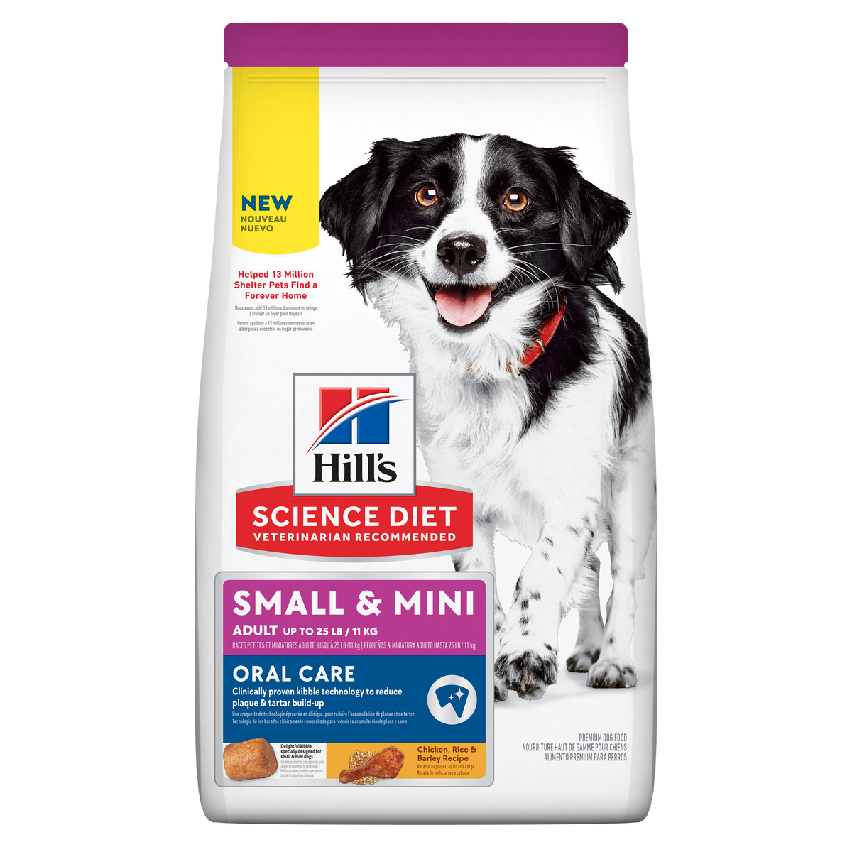 Hill's Science Diet Adult Oral Care Small & Mini Dry Dog Food