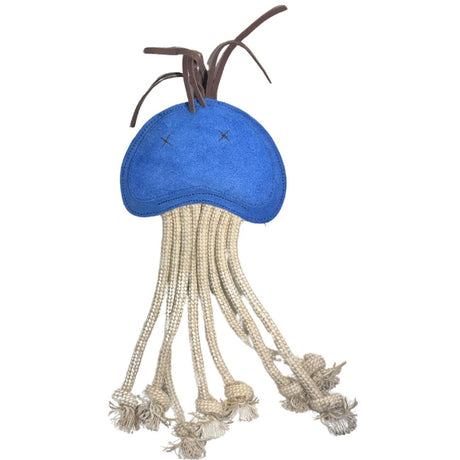 Georgie Paws Joe Jellyfish Dog Toy - Storm