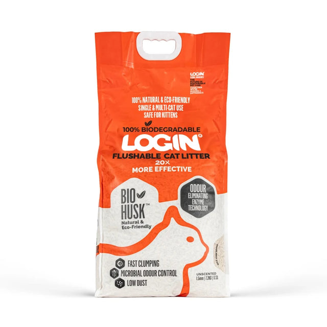 LOGIN RICE HUSK LITTER 7.2KG