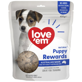 Love'em Puppy Rewards Dog Treats 400g