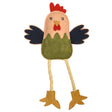 Georgie Paws Matilda the Chicken Dog Toy - Red