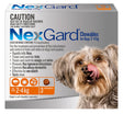NexGard Chewables for Dogs 2-4kg 3 Pack