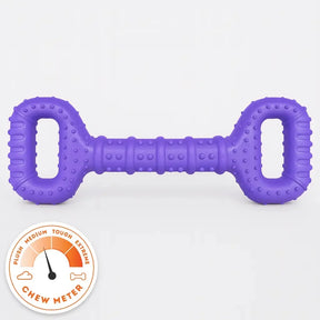 Happy Staffy Tommy Tug Handle Dog Toy Purple