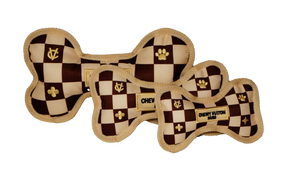Romie tuff bone plush dog toy