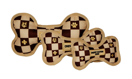 Romie tuff bone plush dog toy