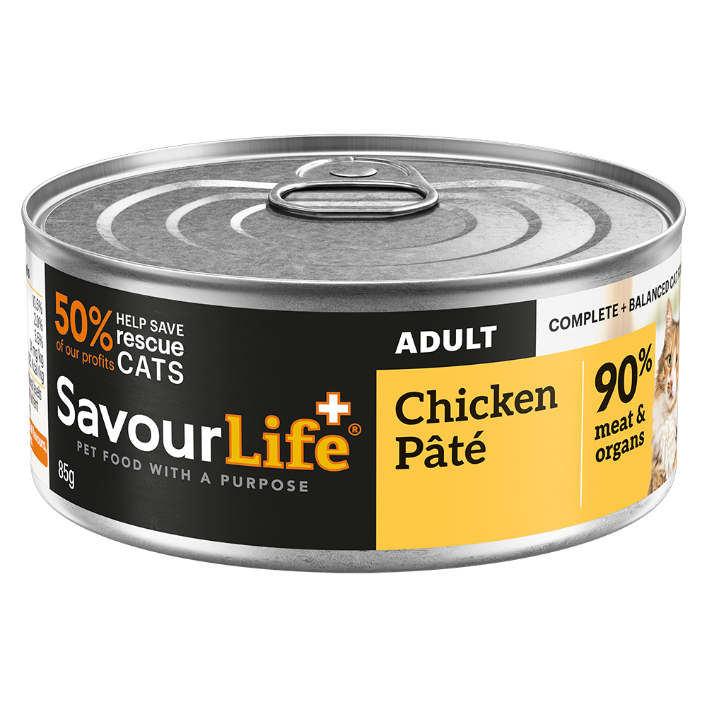 SavourLife Chicken Pate Adult Wet Cat Food 85g