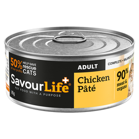 SavourLife Chicken Pate Adult Wet Cat Food 85g