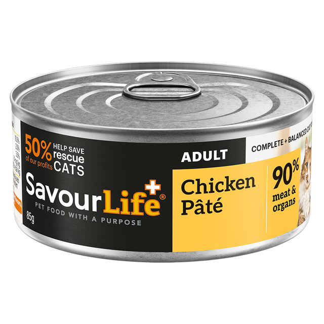 SavourLife Chicken Pate Adult Wet Cat Food 85g