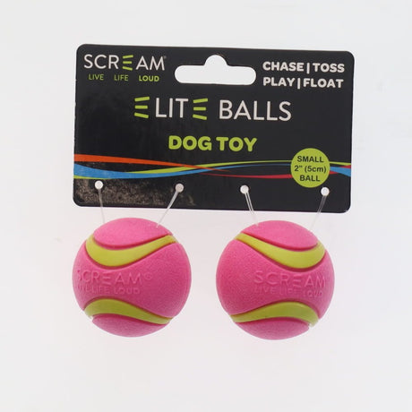 SCREAM ELITE BALL GREEN & PRIN 2PK - S