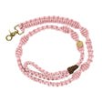 Sebastian Says Macramé Originals Dog Lead - Soft Pink