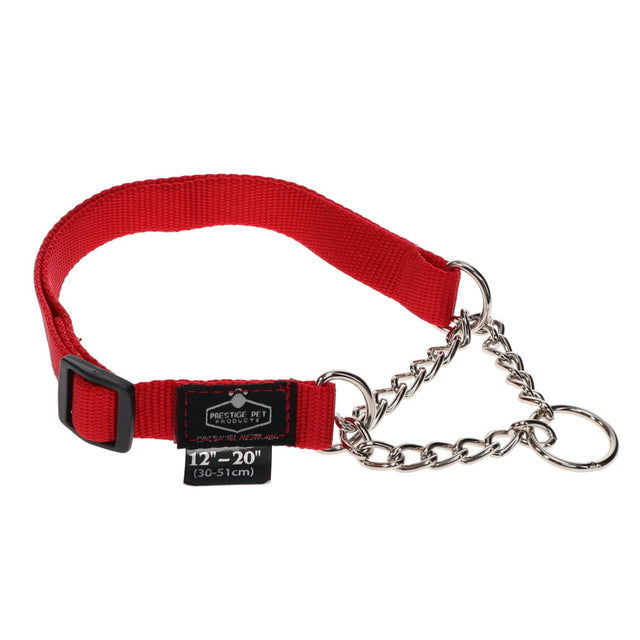 SEMI CHOKE COLLAR 20IN RED