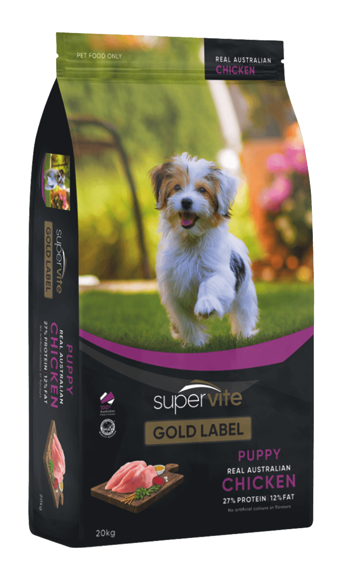 Supervite Gold Label Puppy Chicken Dry Dog Food 20kg