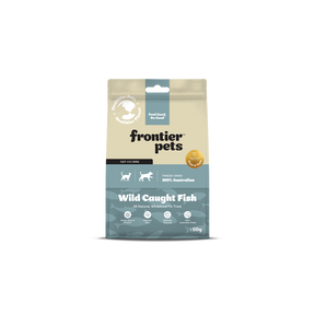 Frontier Pets Wild-Caught Whole Bait Fish Freeze-Dried Raw Treats 50g