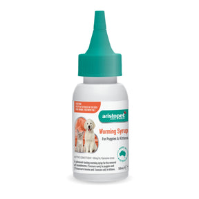 Aristopet Puppy & Kitten Worming Syrup 50ml