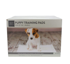 ZEEZ PUPPY TRAINING PADS 60x60cm - 100pk