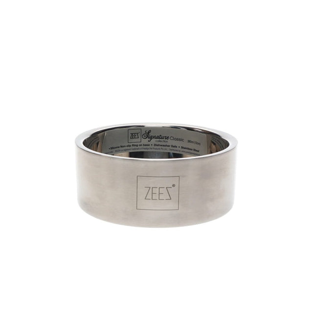 ZEEZ SIGNATURE COLLECTION SS CLASSIC PET BOWL 365ml (12cm)