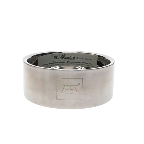 ZEEZ SIGNATURE COLLECTION SS CLASSIC PET BOWL 780ml (15cm)