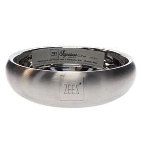 ZEEZ SIGNATURE COLLECTION SS CURVED PET BOWL 1.98 Litre (22cm)