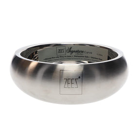 ZEEZ SIGNATURE COLLECTION SS CURVED PET BOWL 1 Litre (18cm)