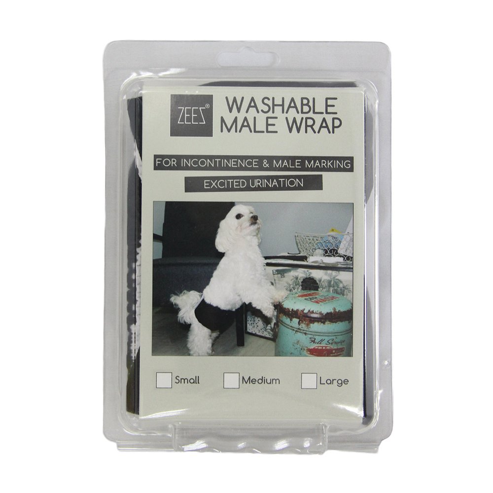 ZEEZ WASHABLE MALE WRAP LARGE