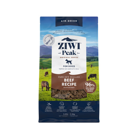 ZIWI Peak Air-Dried Beef Dog Food 2.5kg