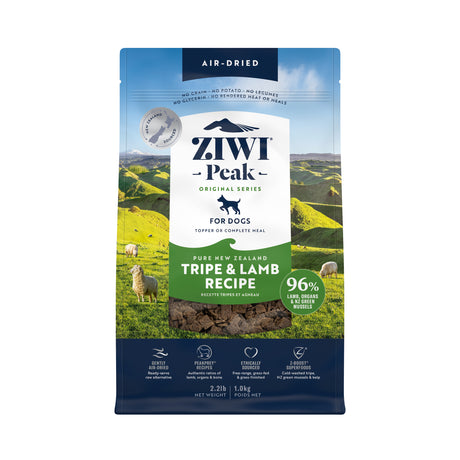 ZIWI Peak Air-Dried Tripe & Lamb Dog Food 1kg