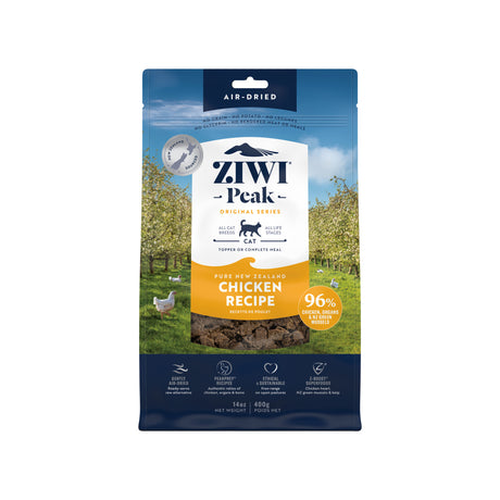 ZIWI Peak Air-Dried Chicken Cat Food 400g
