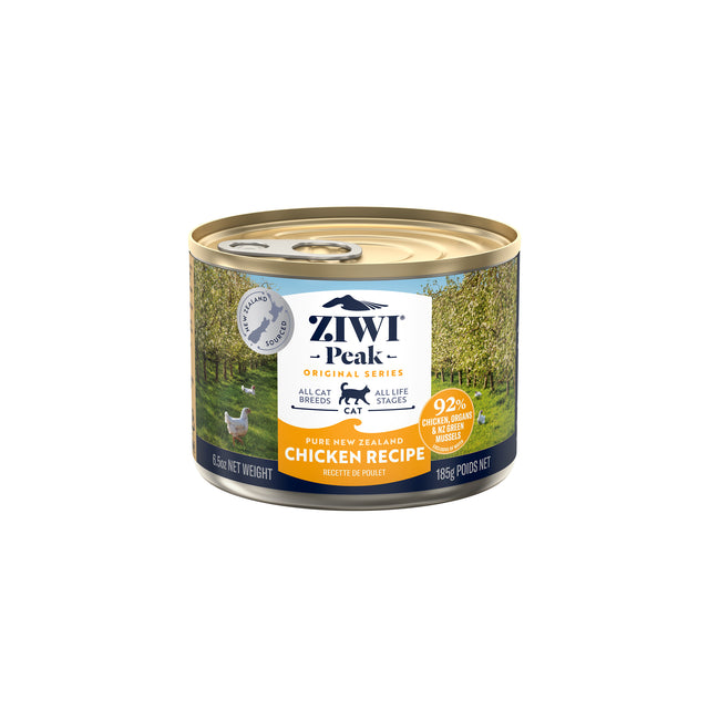 ZIWI Peak Chicken Wet Cat Food Can 185g