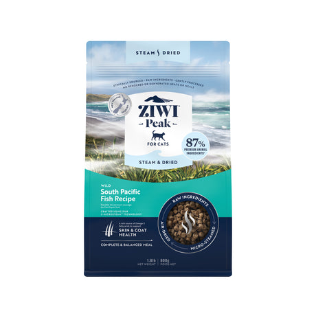 ZIWI Peak Steam & Dried Pacific Fish Cat Food 800g