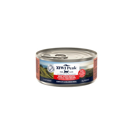 ZIWI Peak Beef with Fish Wet Cat Food Can 85g