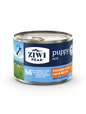 ZIWI Peak Puppy Chicken with Lamb Wet Dog Food Can 170g
